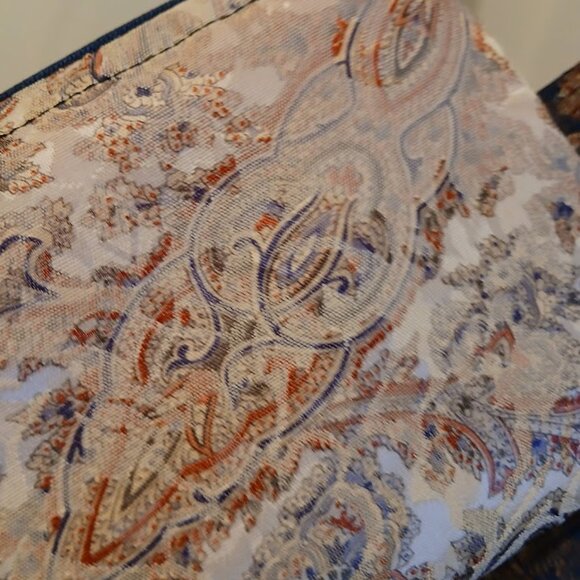 New Zippy Make-Up Cosmetics Toiletries Travel Bags Hanging Wristlet Paisleys - Picture 5 of 14